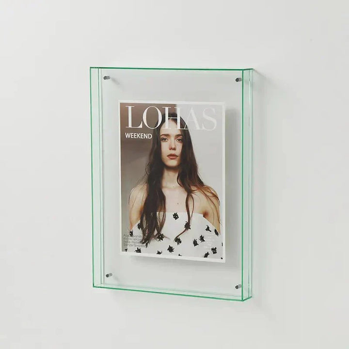 Högkvalitativ akrylram för foton. Stilren display i modern färgglad design för ditt hem.