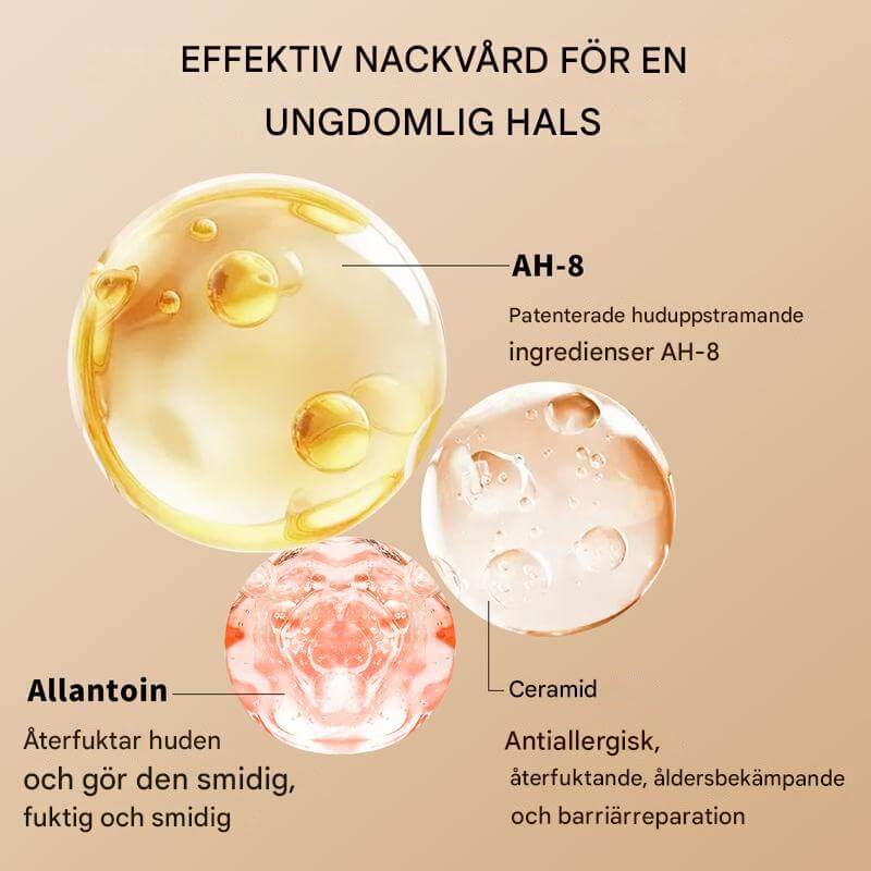 ÅTDRAGANDE & LYFT HALSKRÄM
