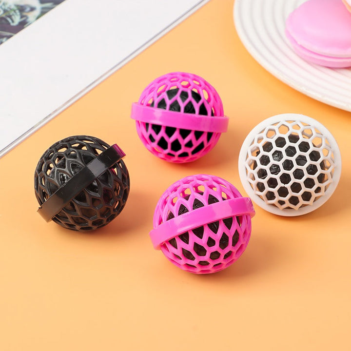 "Färgglad rengöringsboll för väskor, klibbig yta för effektiv smutshantering, perfekt för handväskor och ryggsäckar."