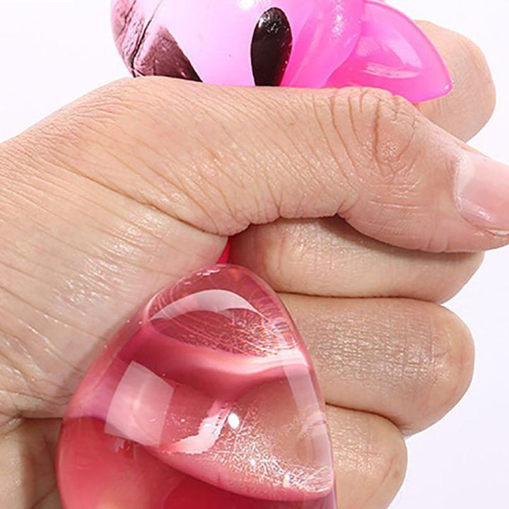 "Färgglad Squishy Splat leksak för stresslindring i termoplastiskt gummi, charmig och klämvänlig design, perfekt som gåva."