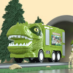 Grön Tyrannosaurus med batteri