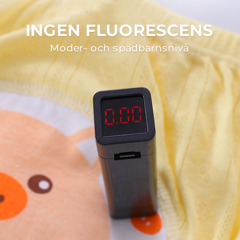 Färgglada unisex baby träningstrosor i bomull med djurmotiv som apa, elefant och kanin för småbarns pottyträning.