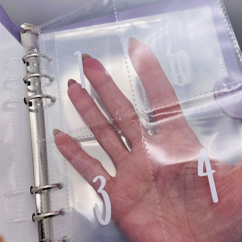 "Flerfärgad budgetpärm A5-storlek med 100 kuvert. Perfekt för familjeekonomi och sparande. Tillbehör för kontanthushåll."