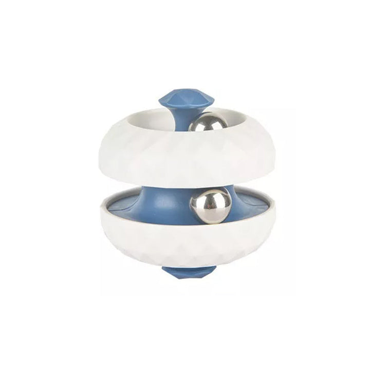 "Flerfärgad Orbit Ball Fidget Pinball-leksak för barn, kompakt och visuellt tilltalande med utmanande spelmönster."