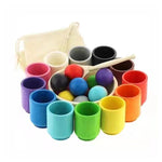 12 kulor och koppar i färg