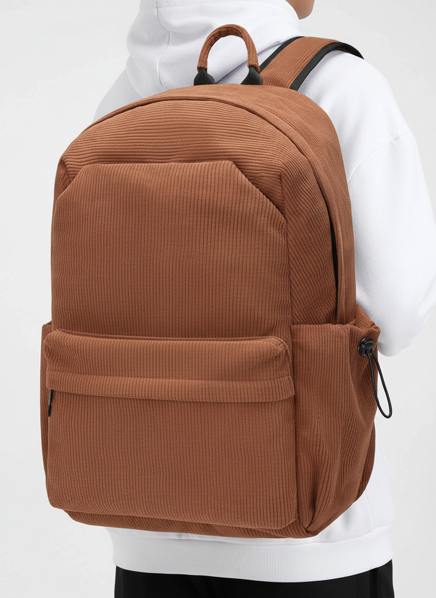 Kompakt FlexiPack laptopväska, perfekt för resor och dagliga ärenden, bekväm att bära som ryggsäck.