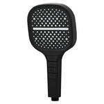 Enkel svart handdusch