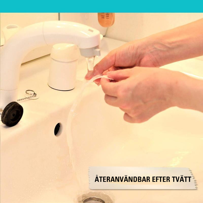 "Genomskinlig, självhäftande nanotejp rullad på spole, stark och återanvändbar, perfekt för hemmet, lätt att fästa"