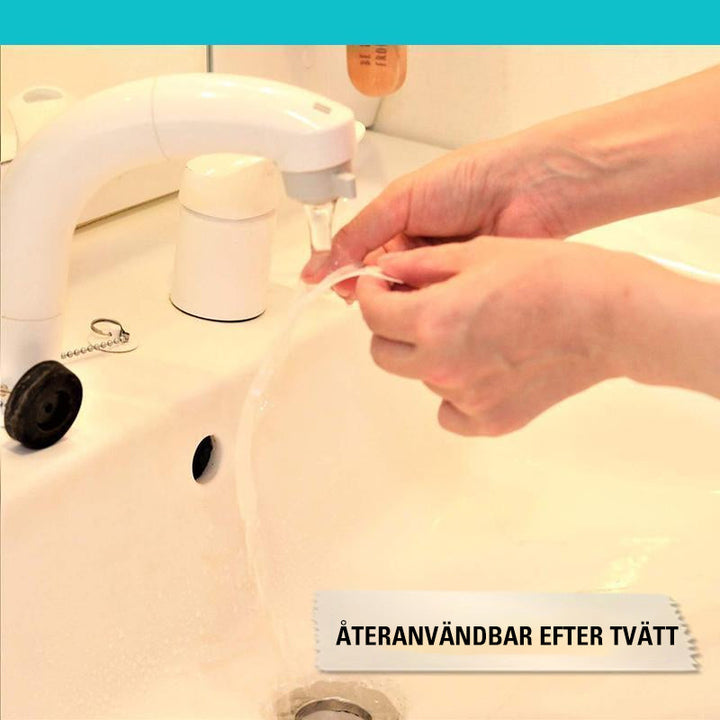 "Genomskinlig, självhäftande nanotejp rullad på spole, stark och återanvändbar, perfekt för hemmet, lätt att fästa"