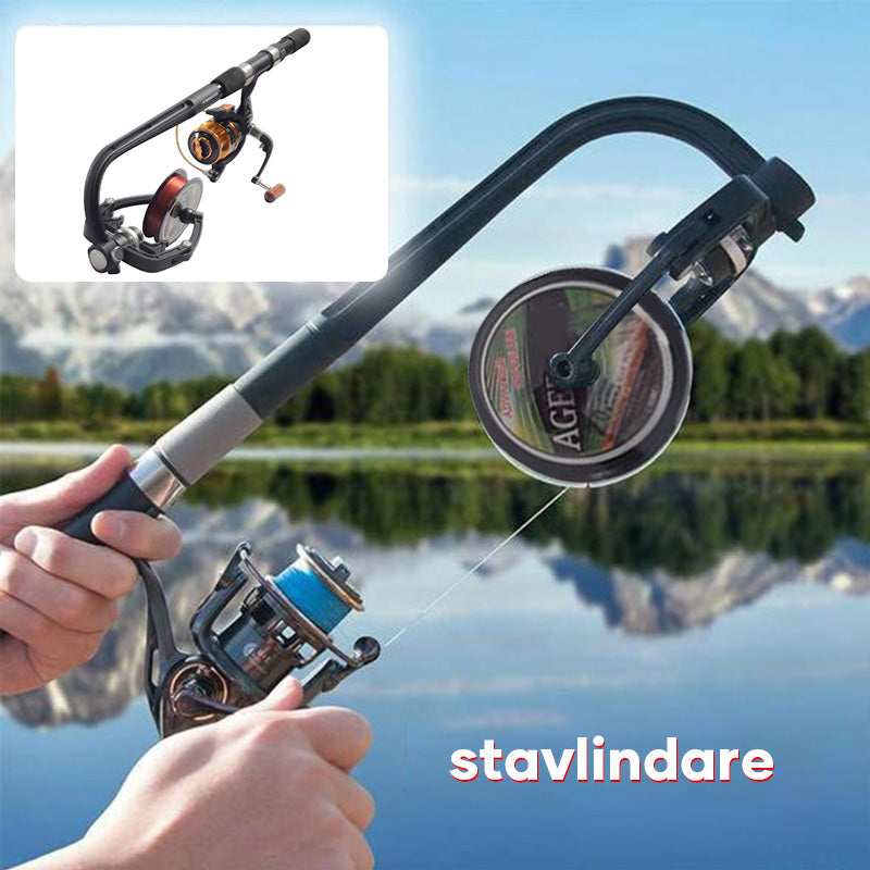 "Grafit trådrulle för fiskare, ultralätt och robust design med enkel hantering, perfekt för alla fisketurer."