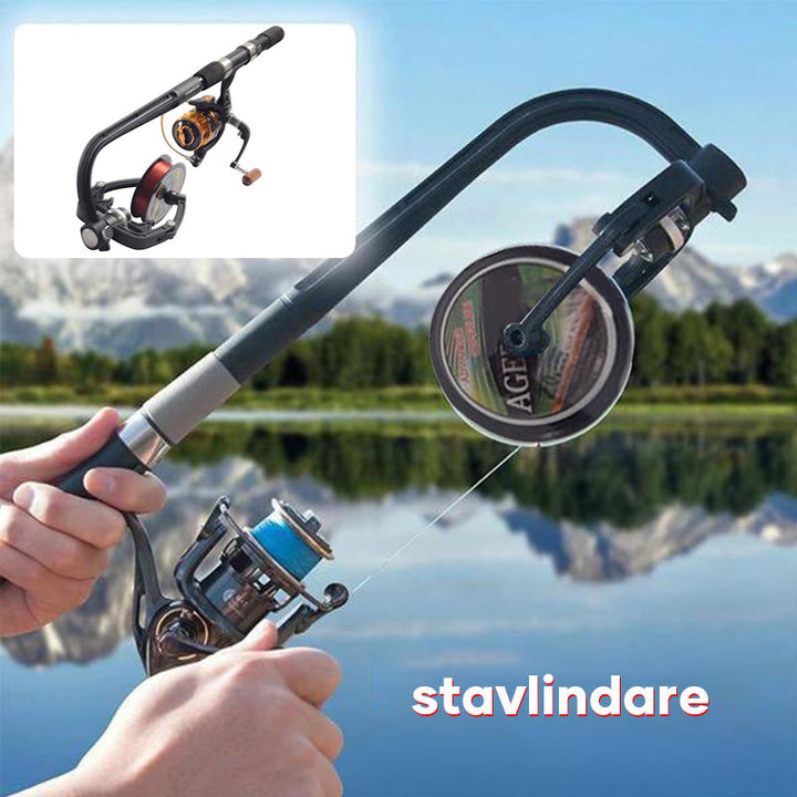 "Grafit trådrulle för fiskare, ultralätt och robust design med enkel hantering, perfekt för alla fisketurer."