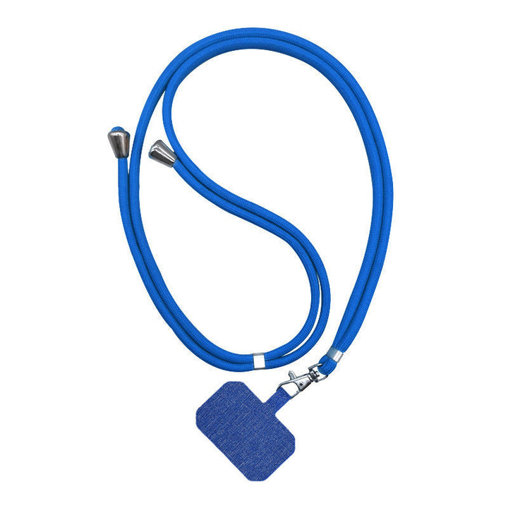 "Grön crossbody telefonband av nylon med metallspänne; justerbart för olika bärsätt, passar alla mobiler i damaccessoarer."