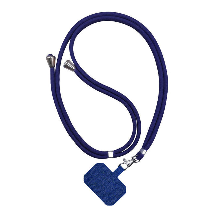 "Grön crossbody telefonband av nylon med metallspänne; justerbart för olika bärsätt, passar alla mobiler i damaccessoarer."
