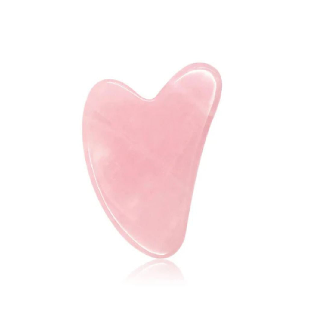 Gua Sha ansiktsverktyg för hudvård, ansiktsmassage och konturering. Ger lyster och avslappning för huden.