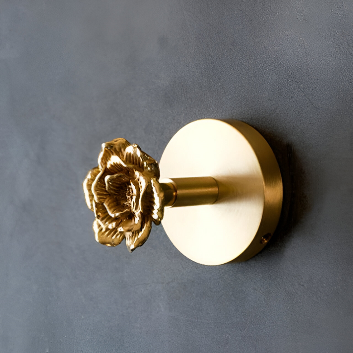 Guld väggkrok, djurmotiv design. Perfekt för kläder, nycklar, heminredning, organisering.