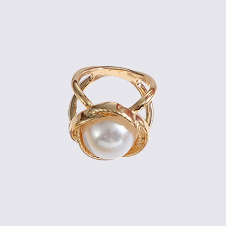 "Gyllene silkespänne med strass och pärlor, elegant accessoar för kvinnor, lyxig legering, sofistikerad stil."