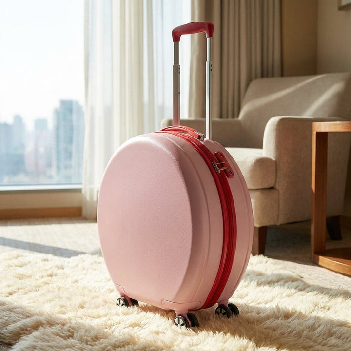 Hårt skal handbagagekoffert CarryLite. Lättviktig kabinväska med 360 hjul & TSA-lås för smidig resa.