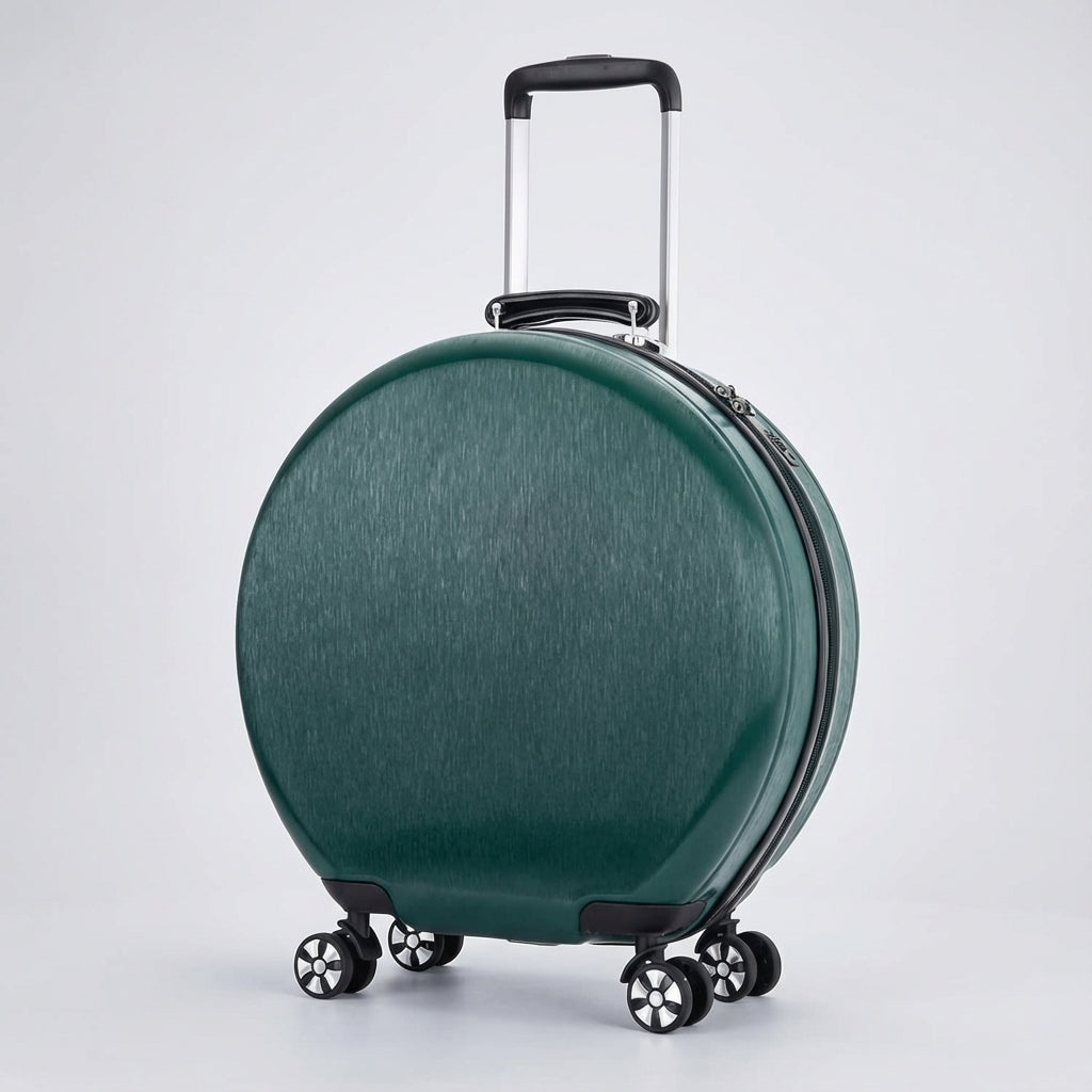 Unisex handbagage med hårt skal. Smidig lättviktig kabinväska för flygresor, med tåliga 360-hjul.