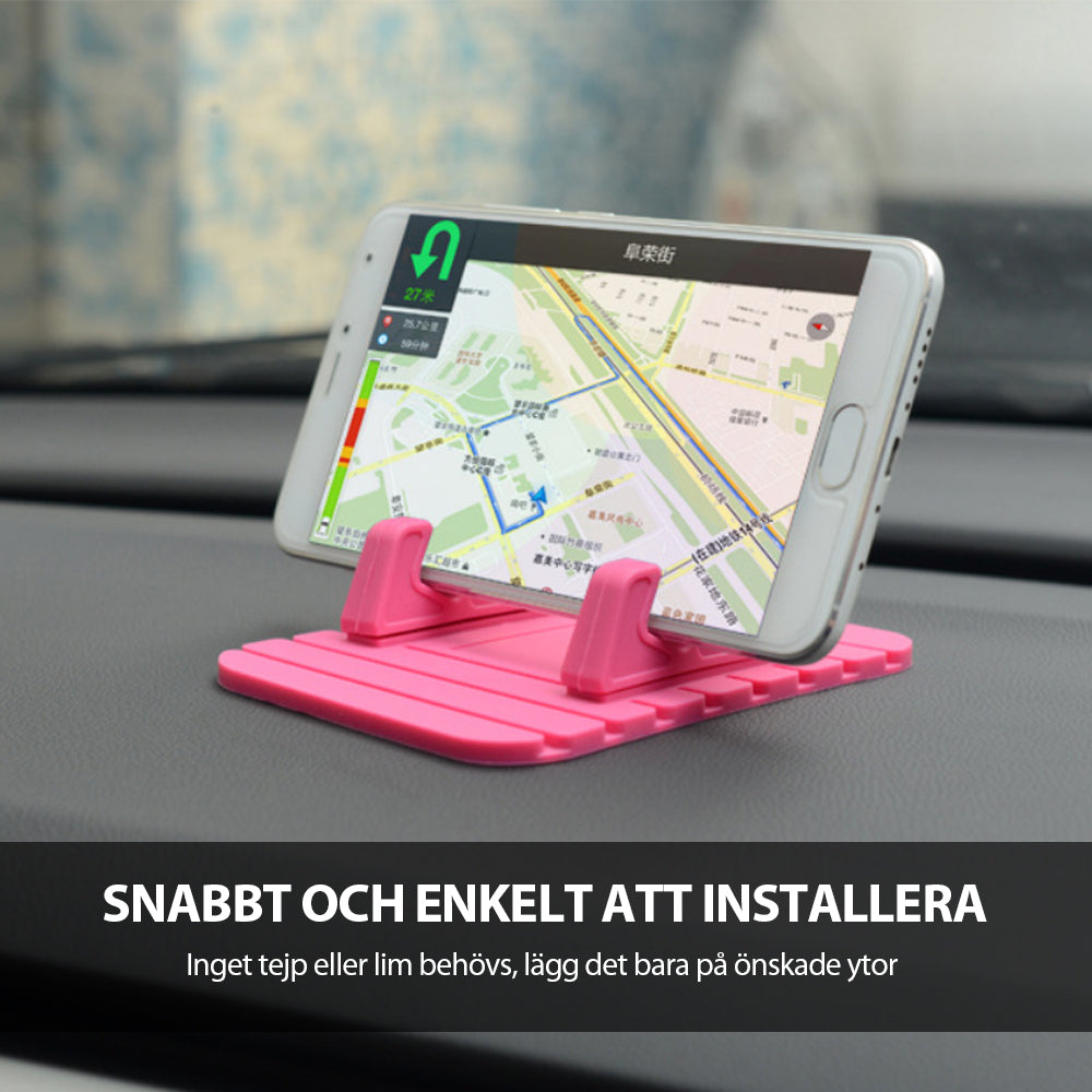 "Halkfritt silikon mobilstativ i flera färger, ergonomisk design, för maximal stabilitet och säker användning."