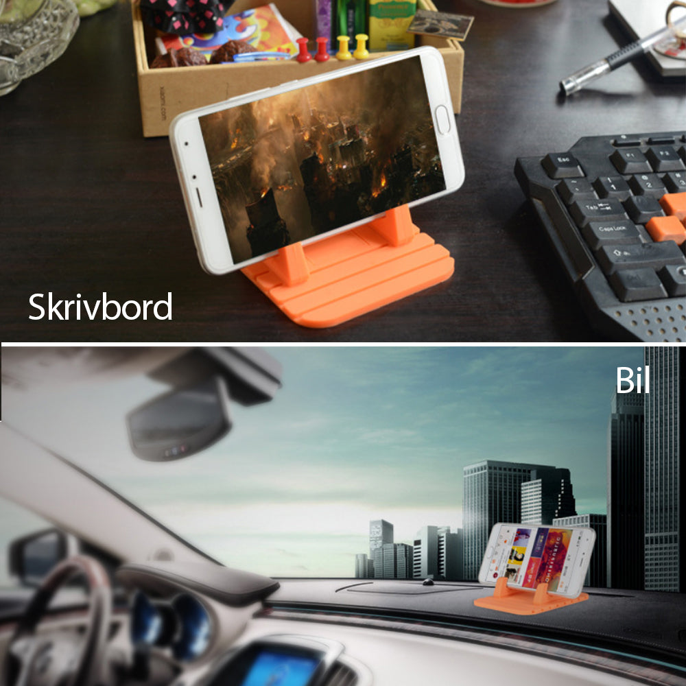 "Halkfritt silikon mobilstativ i flera färger, ergonomisk design, för maximal stabilitet och säker användning."