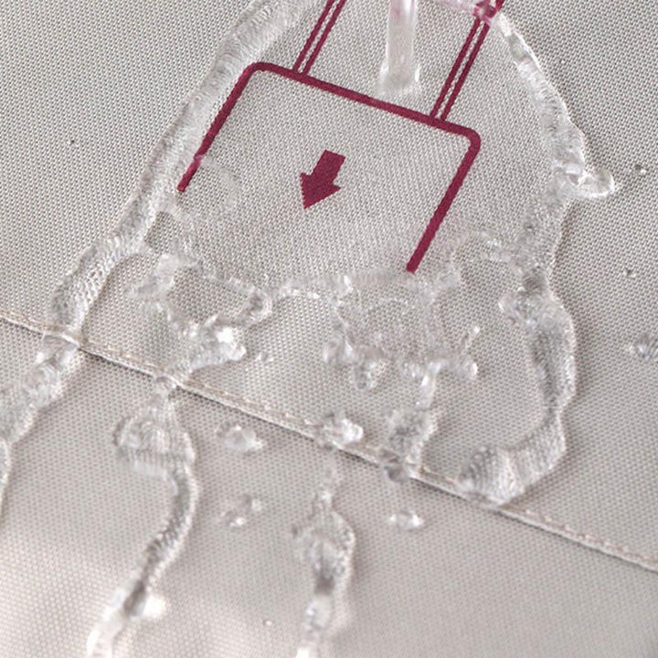 "Hållbar hopfällbar resväska i grå nylon med extra kapacitet; lätt, unisex design för resor och vardagspendling."