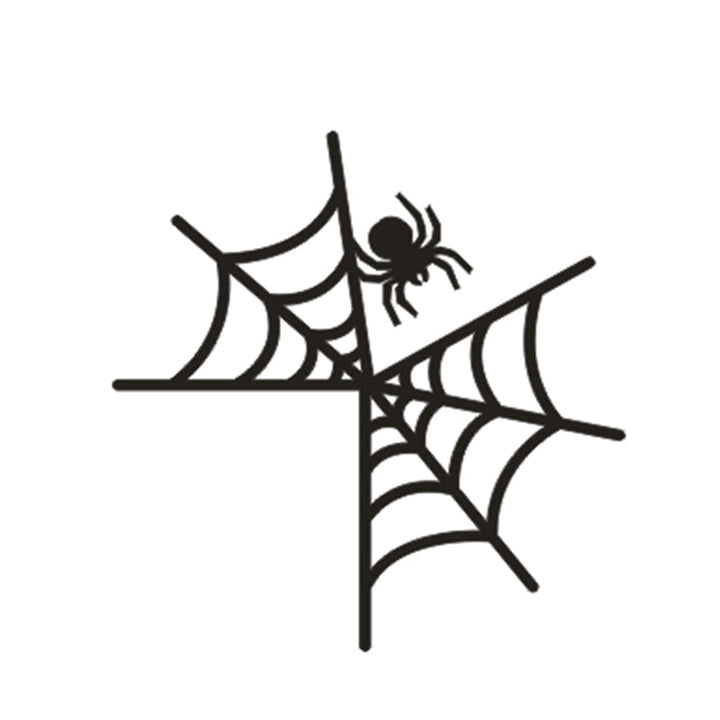 "Halloween dörrkarmdekoration av trä med häxa och spindelnät, perfekt för festlig och skrämmande heminredning."