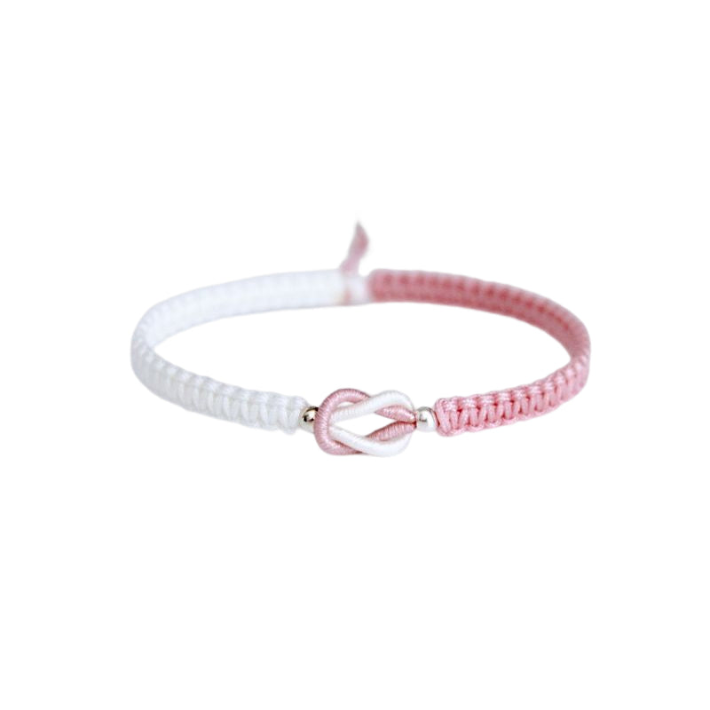 "Handgjort flätat armband för kvinnor, justerbart i flera färger, elegant och tidlös design för dagligt bruk."