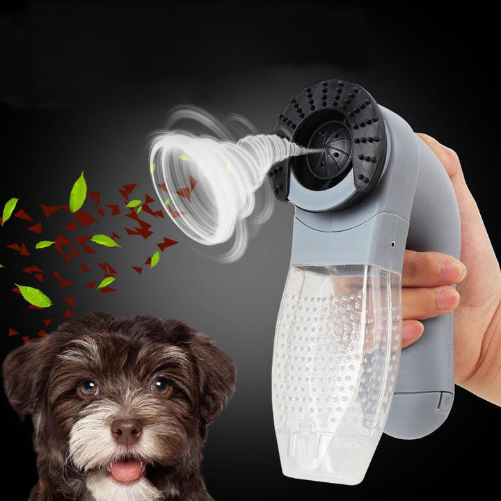 "Handhållen djurhårsdammsugare med kompakta design, trådlös funktionalitet, mjuka massagenubbar och kraftigt sug."