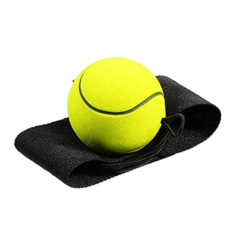 "Handledsband med studsande boll, träningsredskap i gummi och nylon, designad för lek och reflexövningar, orange basketboll."