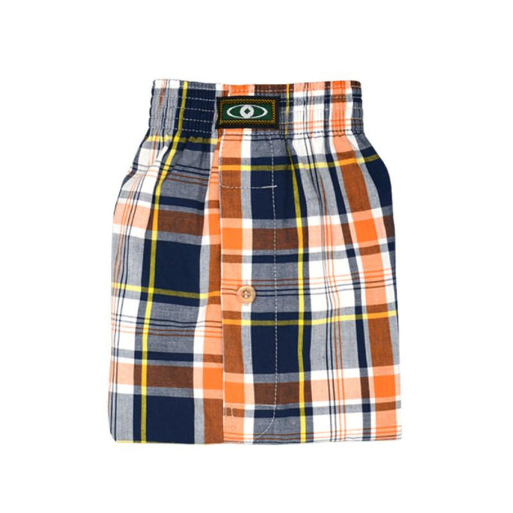 "Herr boxershorts i blå nyans, tillverkade av 100 % premium bomull, fukttransporterande och bekväma för daglig användning."