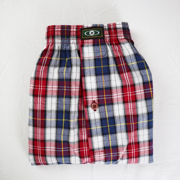 "Herr boxershorts i blå nyans, tillverkade av 100 % premium bomull, fukttransporterande och bekväma för daglig användning."