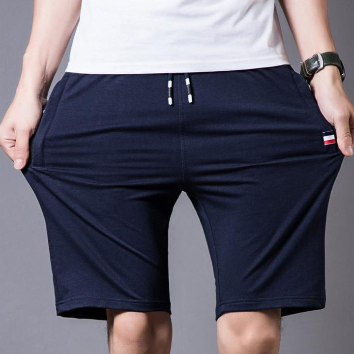 "Herr Casual Bomullsshort, mjukt och andningsbart tyg, bra elasticitet, sex färger, justerbar midja, för sommarstil."