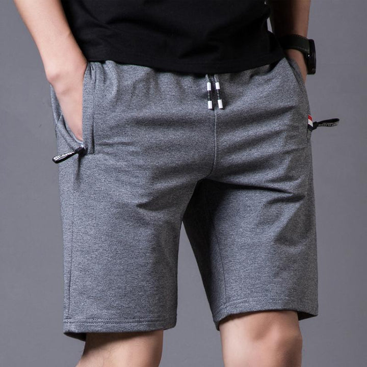 "Herr Casual Bomullsshort, mjukt och andningsbart tyg, bra elasticitet, sex färger, justerbar midja, för sommarstil."