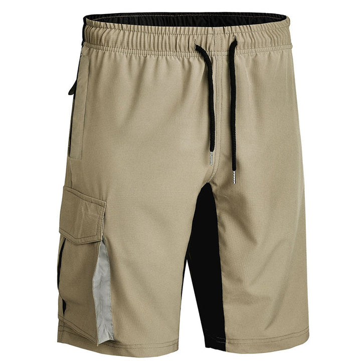 "Herr cykelshorts i lätt lycra med dragsko, elastisk midja, svettabsorberande, idealisk för sommarträning och cykling."