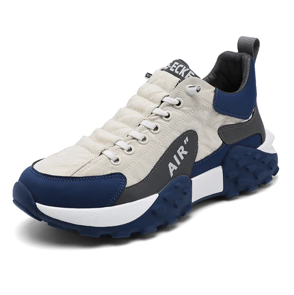 Herr Dämpade vardagssneakers för optimal komfort. Perfekta fritidsskor med bekväm dämpning för varje steg.