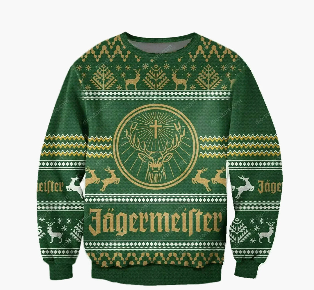 Herr Festlig Ful Jultröja unisex med unik design för julfest. Perfekt julklapp och julmode.