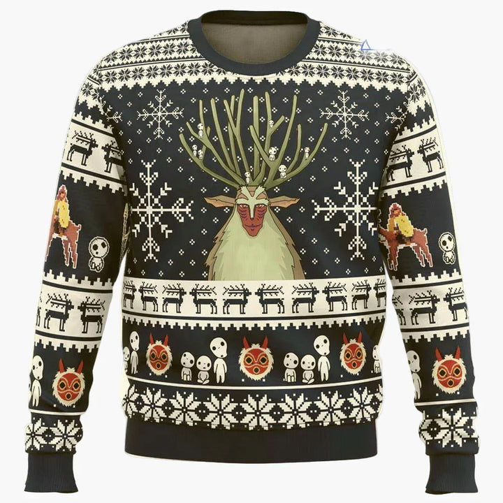 Unik design Herr Festlig Ful Jultröja. En festlig unisex tröja med julglädje för högtider och julfest.