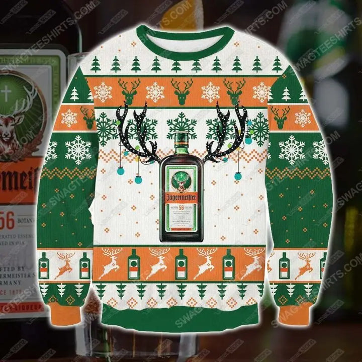 Vinterkläder: Festlig ful jultröja för herr och dam. Unisex tröja med julglädje, perfekt för högtider.