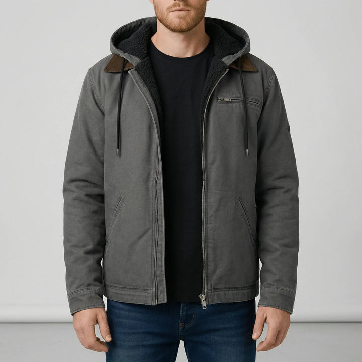 Herr Hoodiejacka Luke, ett modernt och bekvämt plagg för lager på lager, perfekt för alla tillfällen.