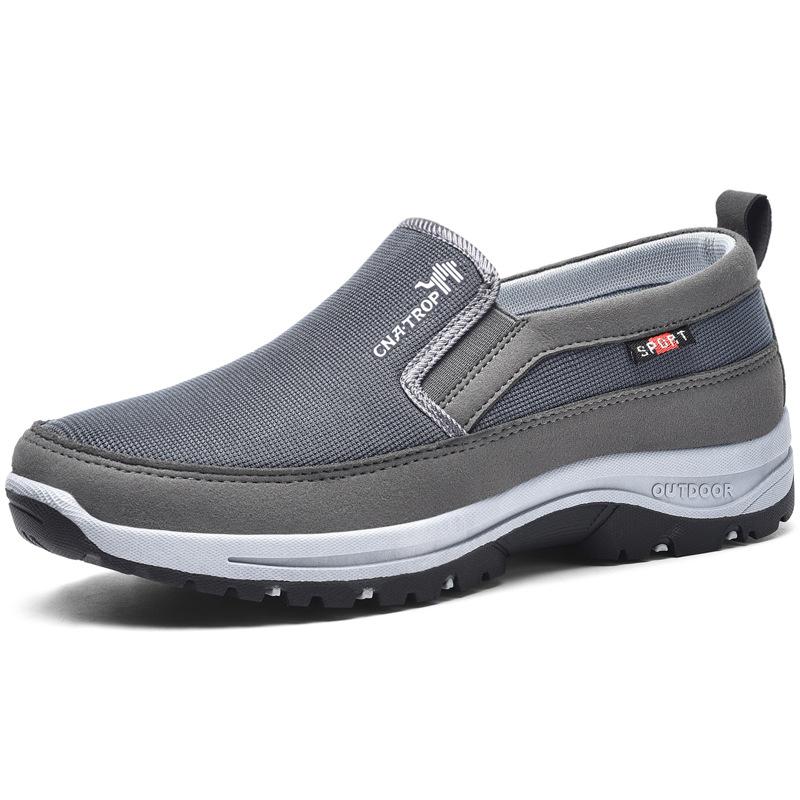 John slip-ons, herrskor för promenader med ergonomiskt fotstöd och enkel påtagning.