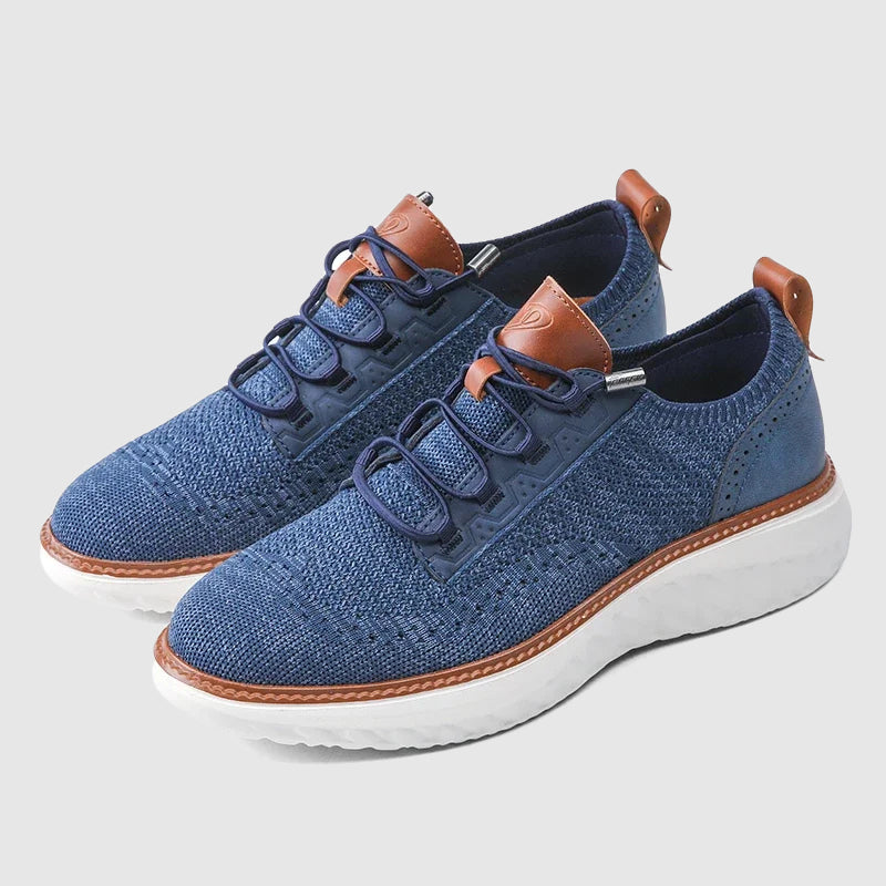 Lättvikts herr sneakers med mesh, andningsbara sommarskor för daglig komfort