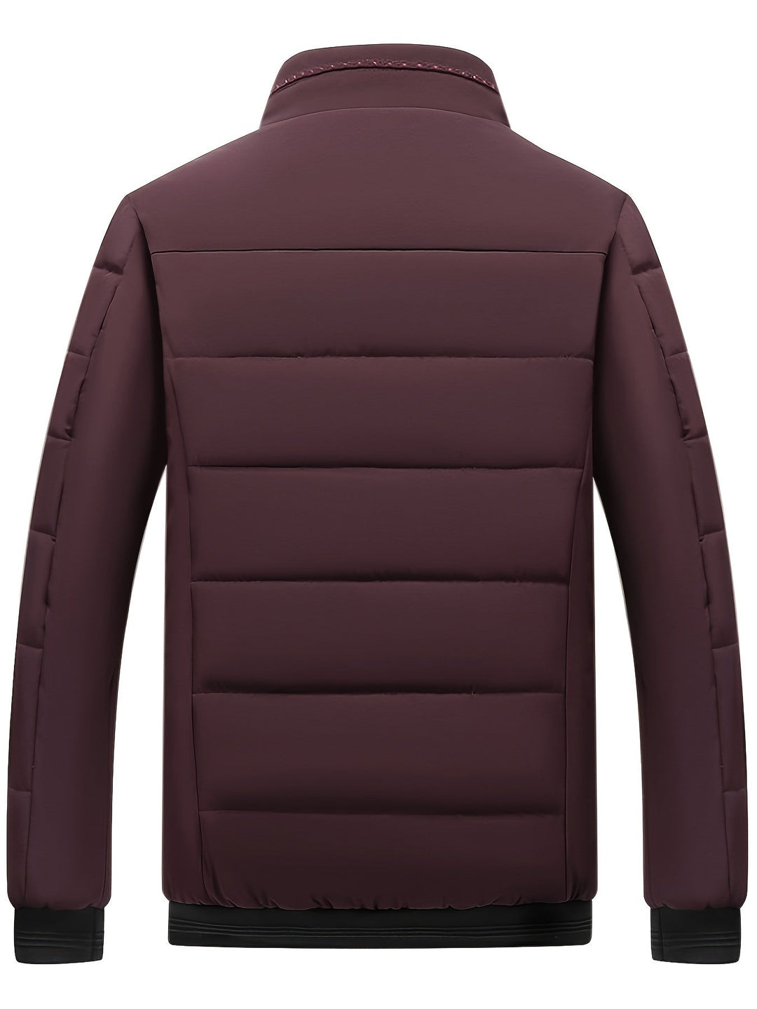 Vadderad Joseph jacka: Quiltad herrjacka i modern stil. Varmt ytterplagg, perfekt som fritids- och vinterjacka.