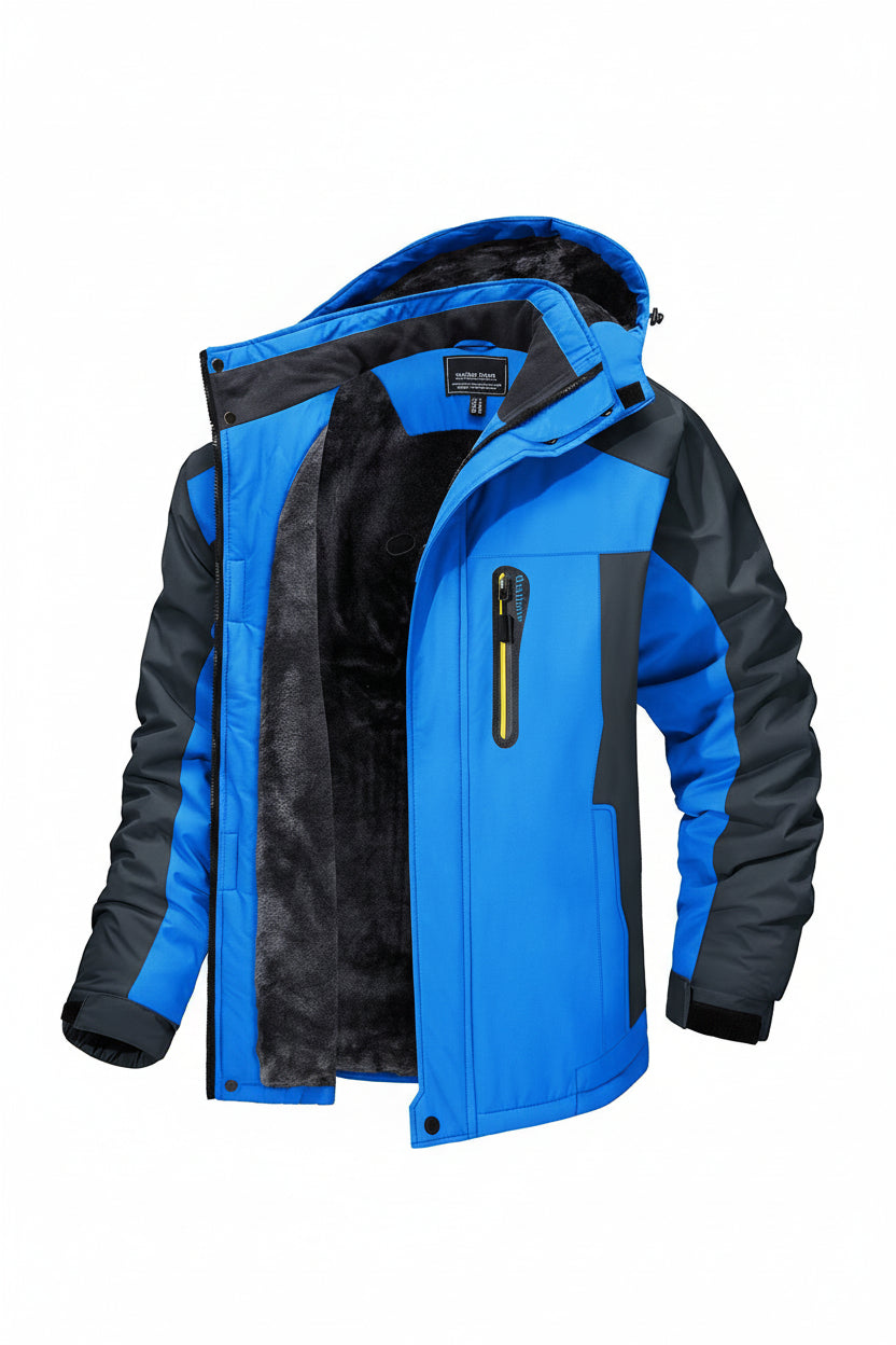 Mångsidig herrjacka Aidan, varm, vindtät och stilren för urban outdoor-livsstil.