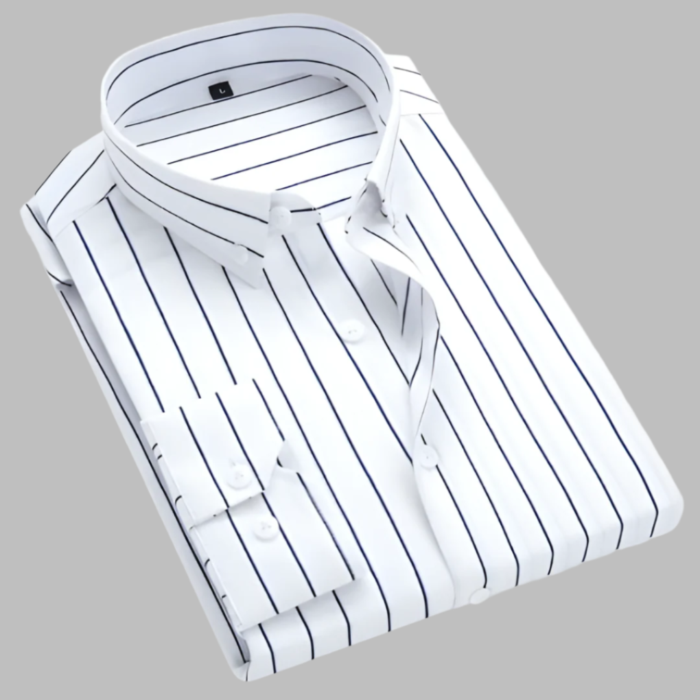 Herrskjorta i färggrant rutmönster, långärmad, perfekt för bekväm vardagsstil. Casual skjorta för vår/höst.