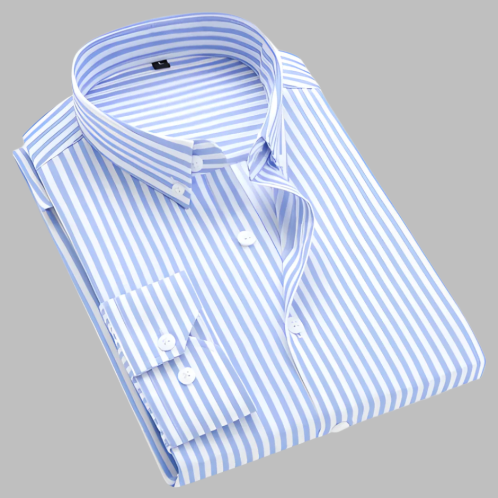 Snygg rutig herrskjorta för en avslappnad vardagsstil. Långärmad casual skjorta i färgglad design, perfekt höst/vår.