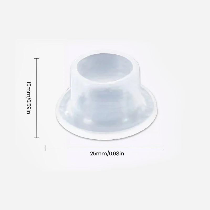 "Högkvalitativ silikonlist i konisk form för VVS, lättinstallerad, slitstark, tålig mot temperaturvariationer och korrosion."