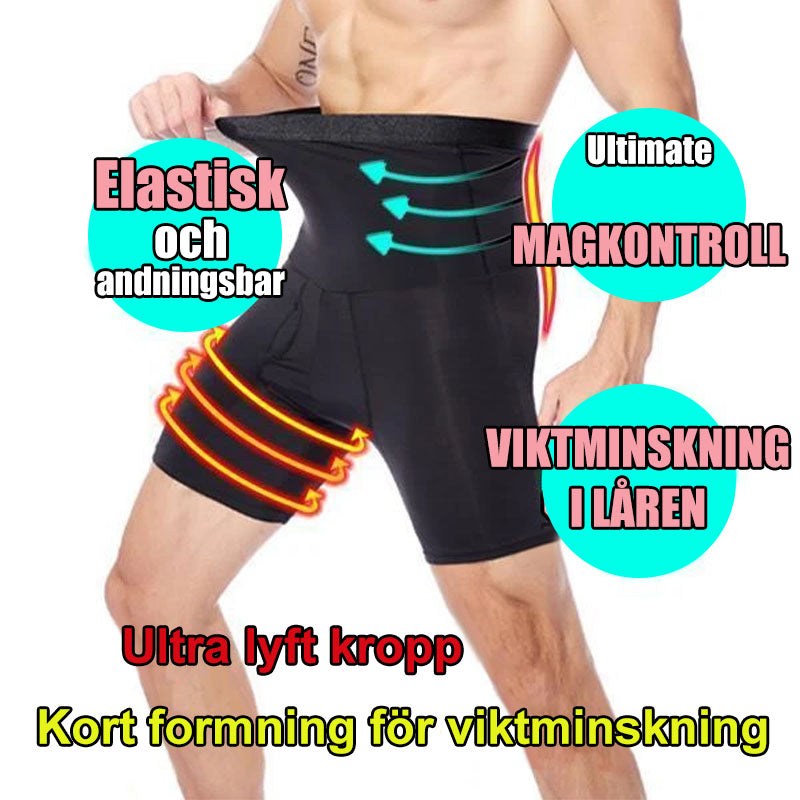 "Högmidjade shaping kalsonger för damer i elastiskt, sömlöst tyg. Formar effektivt siluetten och erbjuder komfort hela dagen.