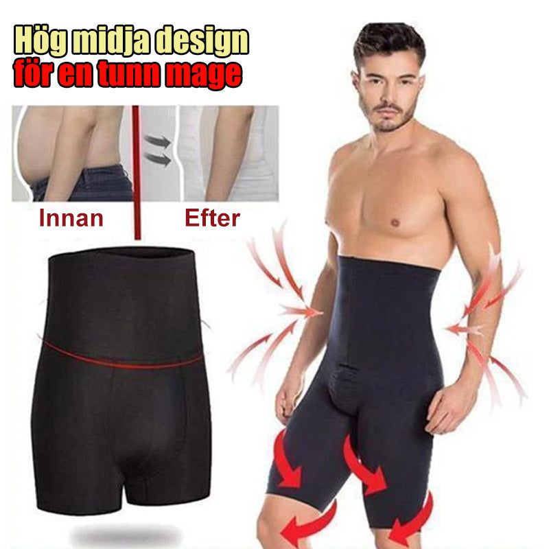 "Högmidjade shaping kalsonger för damer i elastiskt, sömlöst tyg. Formar effektivt siluetten och erbjuder komfort hela dagen.