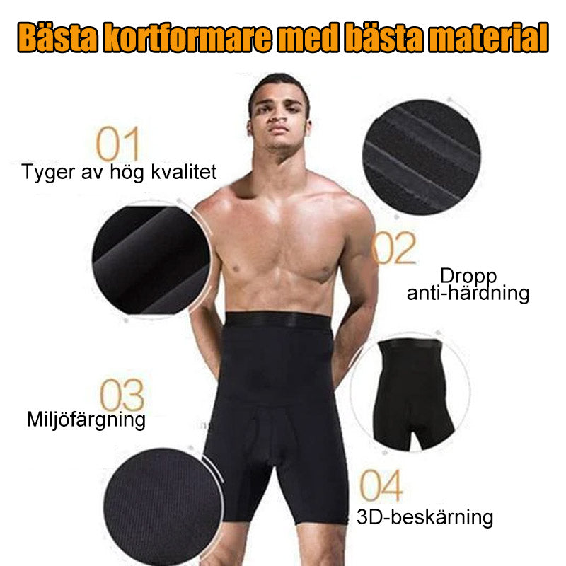 "Högmidjade shaping kalsonger för damer i elastiskt, sömlöst tyg. Formar effektivt siluetten och erbjuder komfort hela dagen.