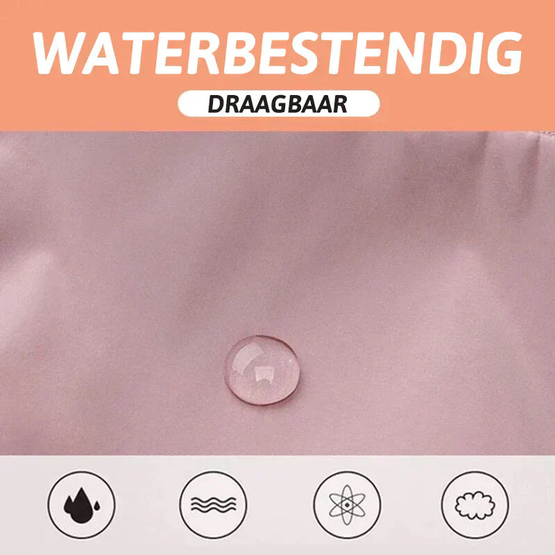 Praktisk resekasse FlexiCarry för dam, lätt att fälla ihop & ta med.